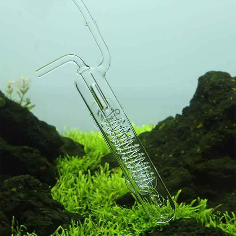 Planted Aquarium Accessories - Y3NA CO2-Diffusor-Spiralen, Blasenzähler für Aquarium, bepflanzt