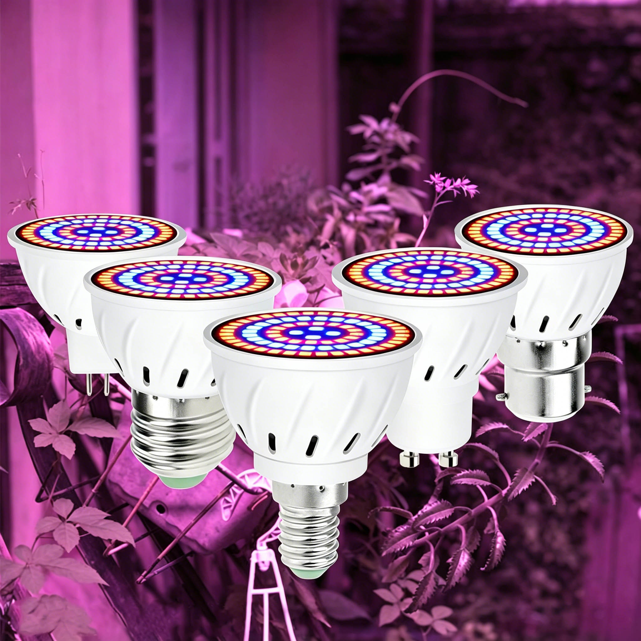 Led Planted Tank Light - Pflanzenlampe E27 Vollspektrum LED Pflanzenbirne GU10