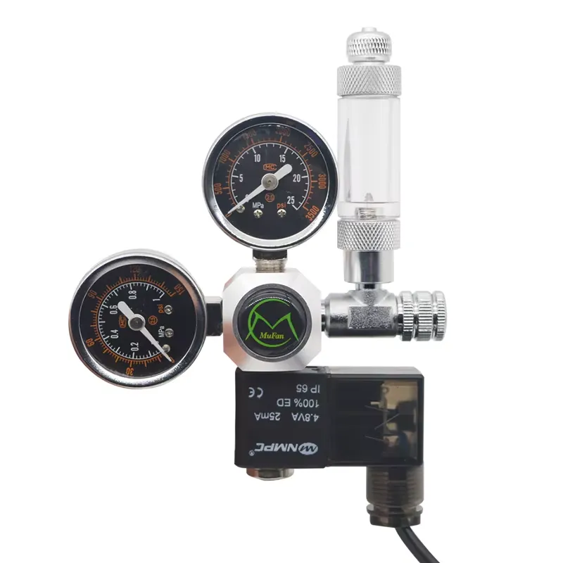 Planted Aquarium Care - für Aquarium CO2-Regler mit Magnetventil und