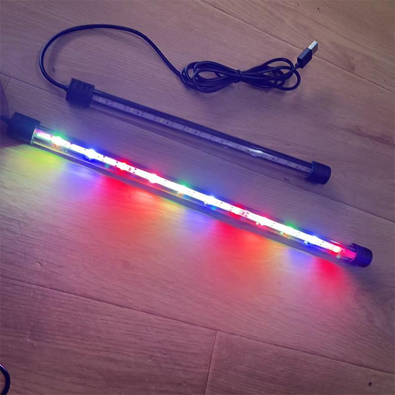 Aquarium Plant Diseases - 17-47cm USB Wasserdichte Unterwasser-Aquarium-LED-Leuchte Fischbecken Aquatische