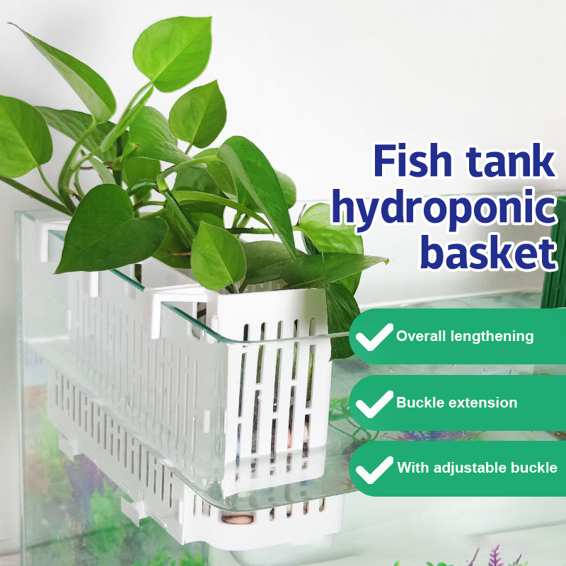 Planted Aquarium With Fish - 【F】Aquarium-Hängepflanzgefäß, hitzebeständiger Hydroponik-Korb für Unterwasserpflanzen im