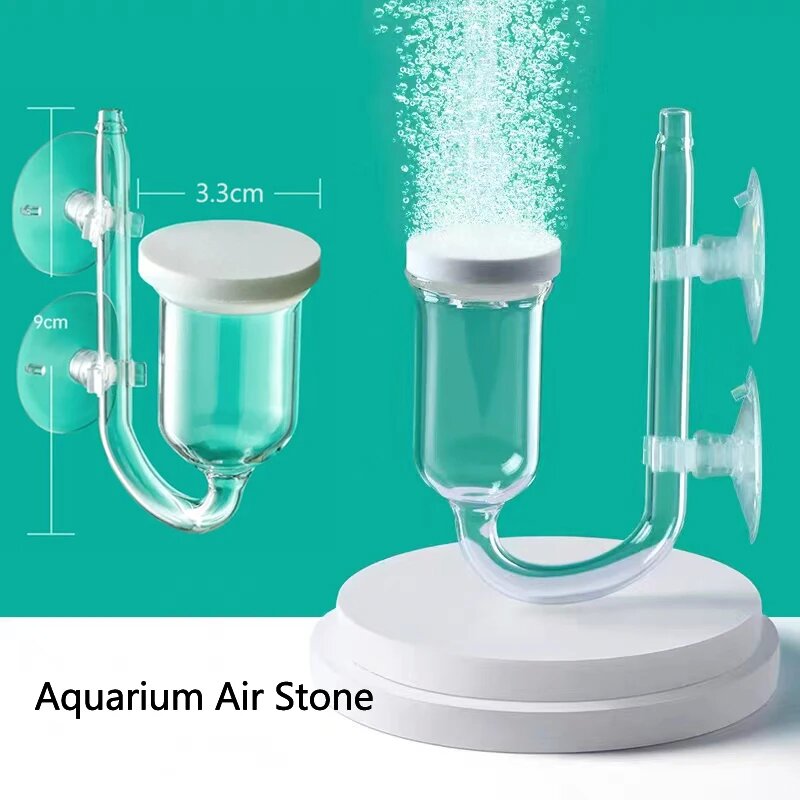 1 Satz Glas Luftpumpe Sandstei – Aquarium Lily Pipe Bewertung und Preis