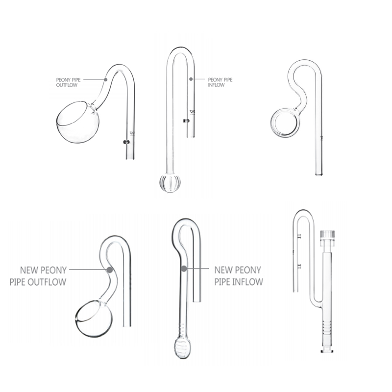 VIV Hochwertige Glas-Einlass-  – Aquarium Lily Pipe Bewertung und Preis