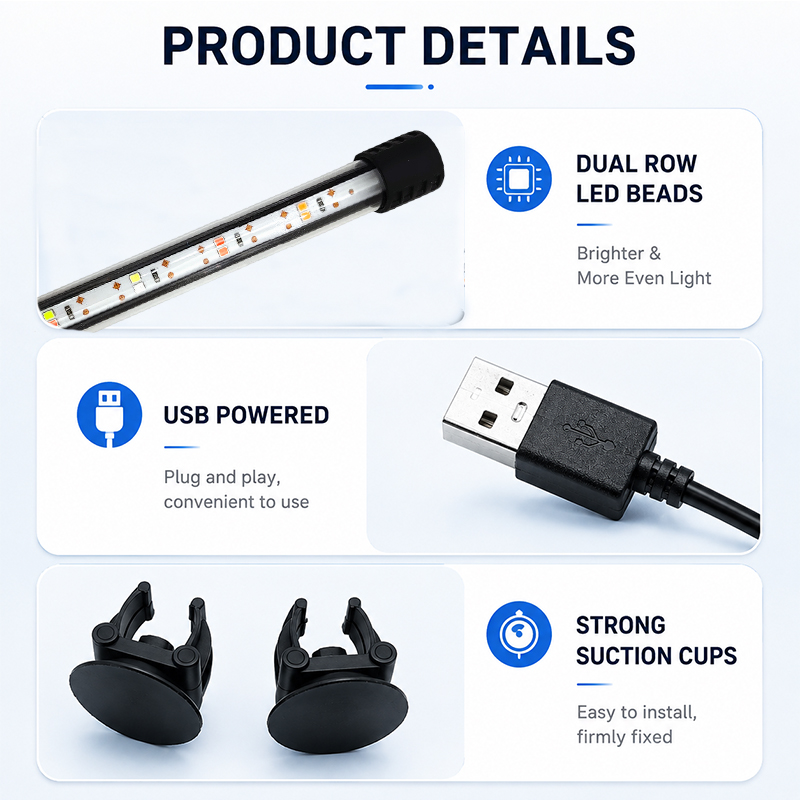18-58cm USB Vollspektrum Aquar – Aquarium Plant Diseases Bewertung und Preis