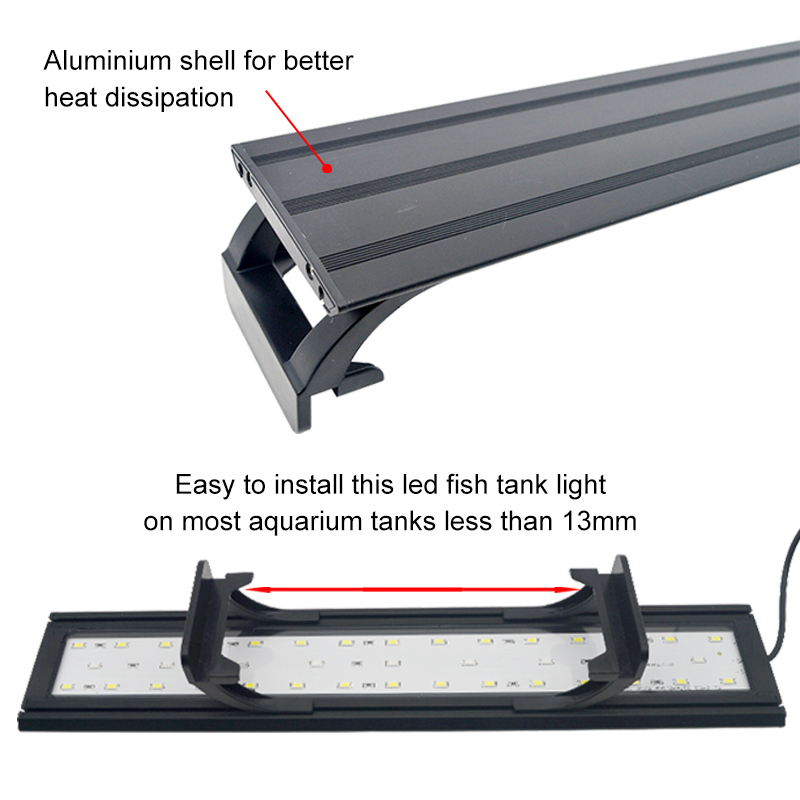 Aquarium-LED-Licht für 16–64 c – Led Planted Tank Light Bewertung und Preis